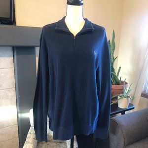 Men's navy pullover